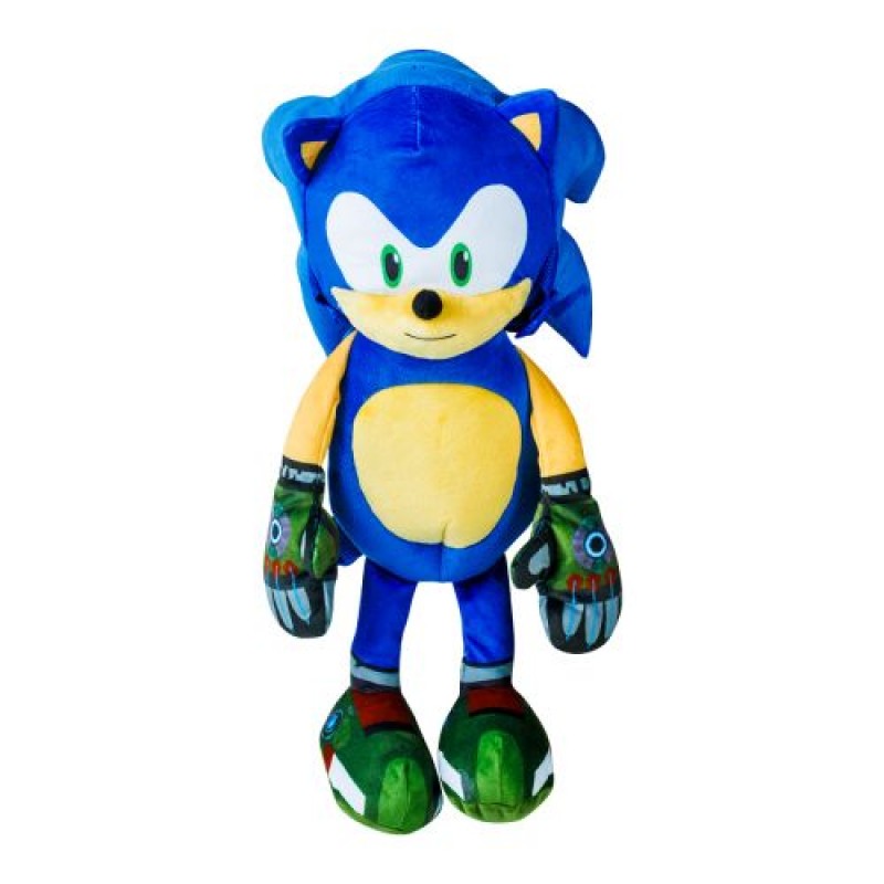 Рюкзак-іграшка Sonic Prime, мʼякий - Сонік 42 см Комбінований Синій (224529)