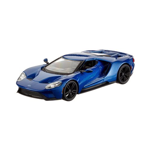 Автомодель - FORD GT (блакитний металік, сріблястий металік, 1:32) (224573)