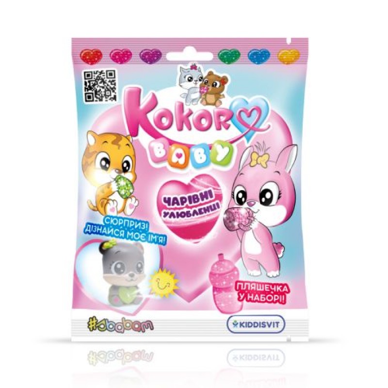 Колекційна фігурка-сюрприз Kokoro Baby – Чарівні улюбленці Комбінований Різнобарв'я (235013)