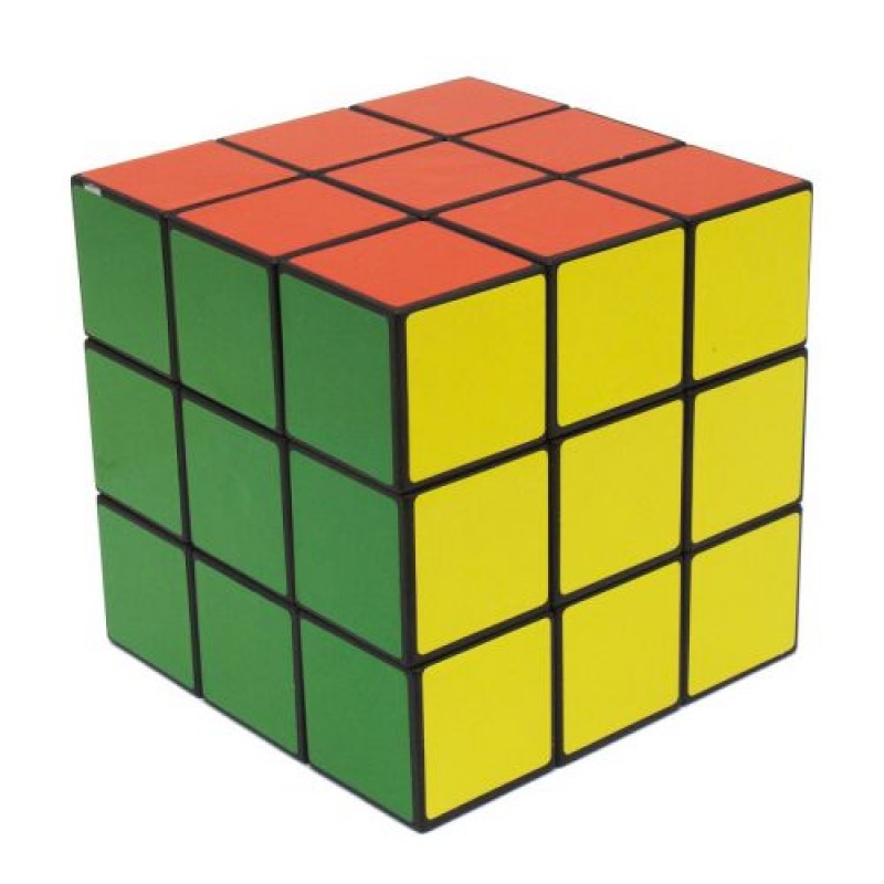 Кубик Рубіка "Мега Куб IQ", 3 x 3; 7,5 см Пластик Різнобарв'я (235863)