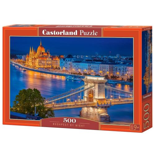 Пазл "Нічний Будапешт" (500 елементів) Картон Різнобарв'я (236415)