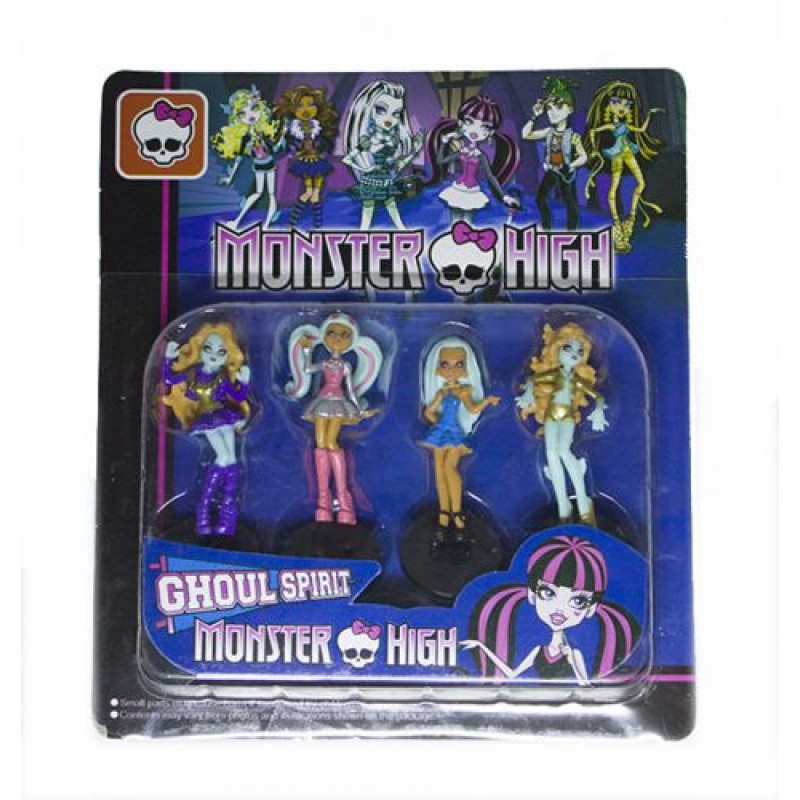 Герої "Monster high" Пластик Різнобарвний (31243)