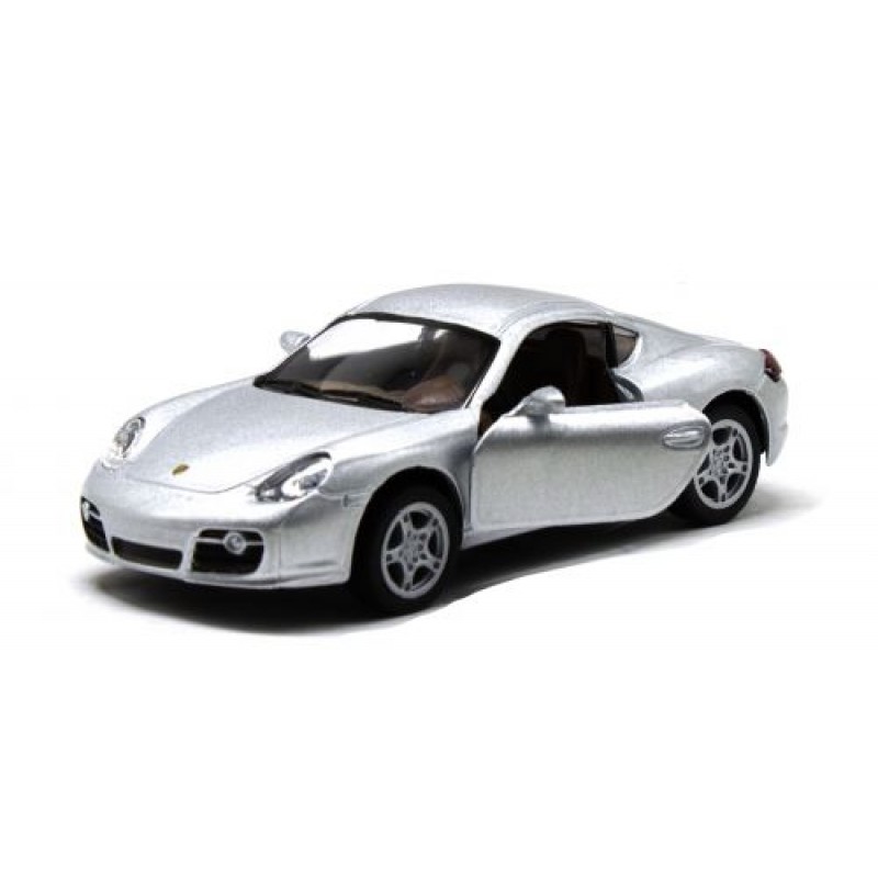 Машинка KINSMART "Porsche Cayman S" (серебристая)