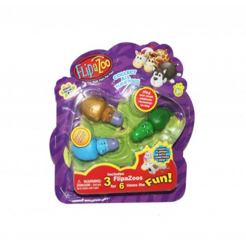 Іграшки-вивернушки "FlipaZoo" Комбінований Різнобарвний (48803)