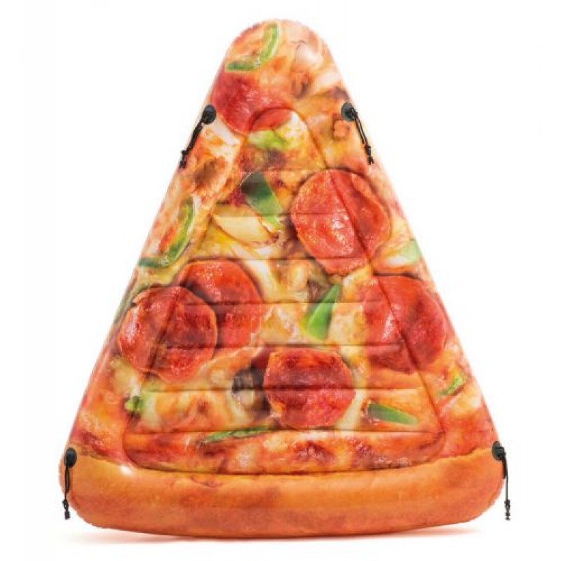 Матрац "Шматочок піци" 175 х 145 см Вініл Помаранчевий (49572)