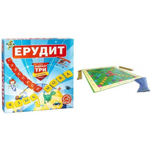 Настольная игра "Эрудит", 3 языка