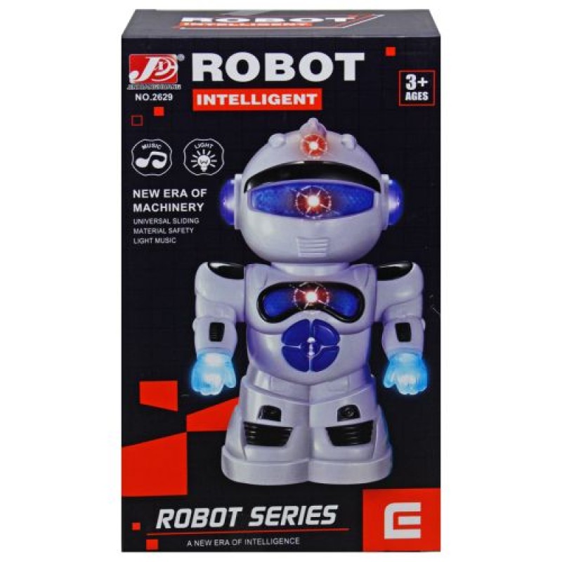 Робот "Robot Intelligent", світло, звук Пластик Білий (221408)