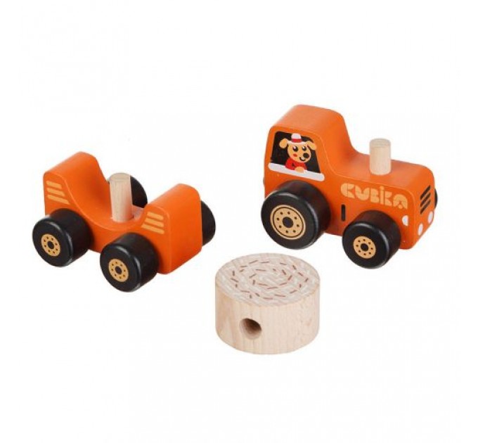 Деревʼяна іграшка "Трактор"/Wooden toy "Tractor" (226843)