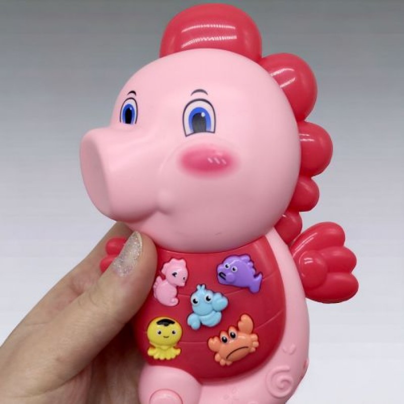 Інтерактивна іграшка "Морський коник", рожевий Комбінований Рожевий (235416)