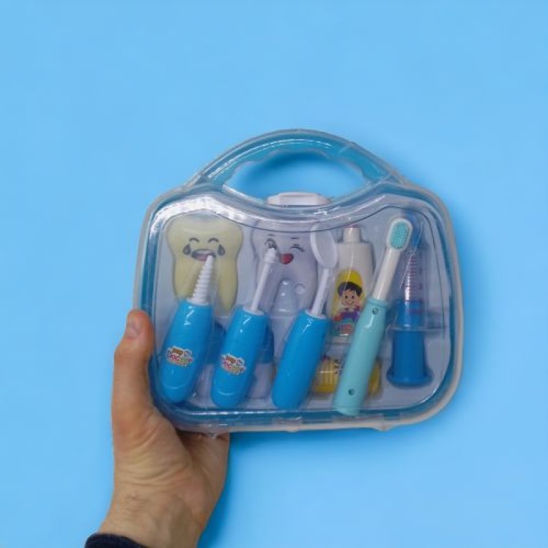 Ігровий набір "Лікар стоматолог", блакитний Пластик Блакитний (237922)