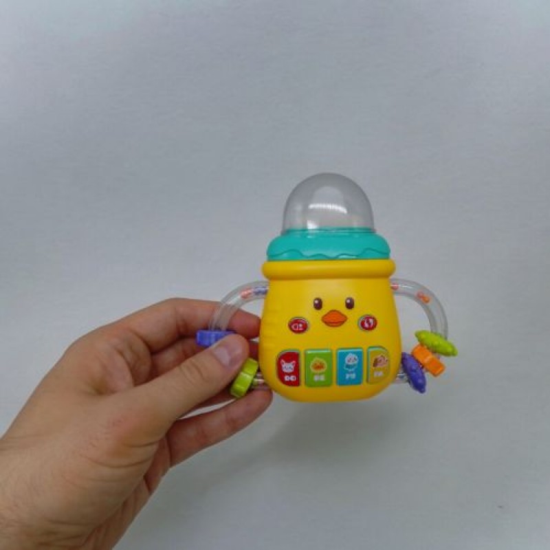 Інтерактивна іграшка "Музична пляшечка: Ведмежа", укр Пластик Різнобарв'я (241374)