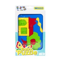 Розвиваюча іграшка "Baby puzzles: Будинок" Пластик Різнобарв'я (101015)