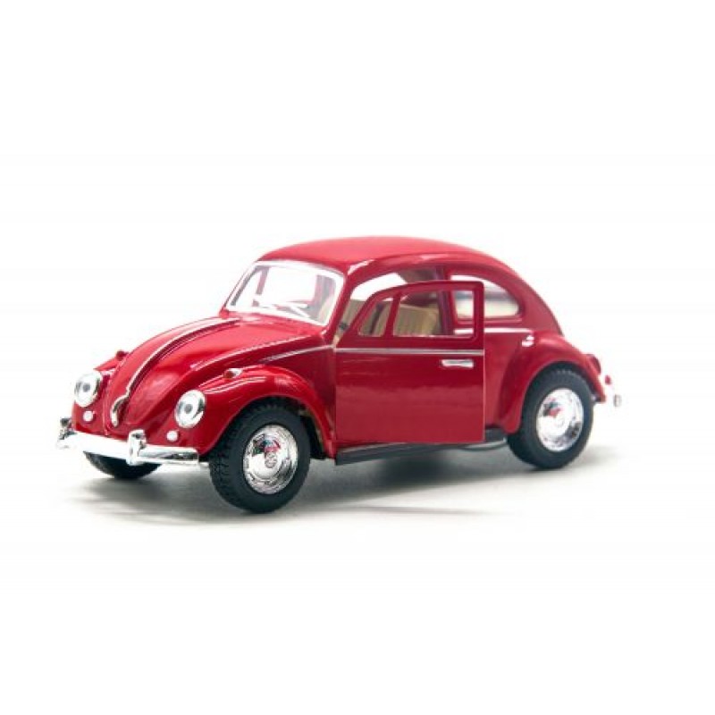 Машинка KINSMART "Volkswagen Classical Beetle" (красная)