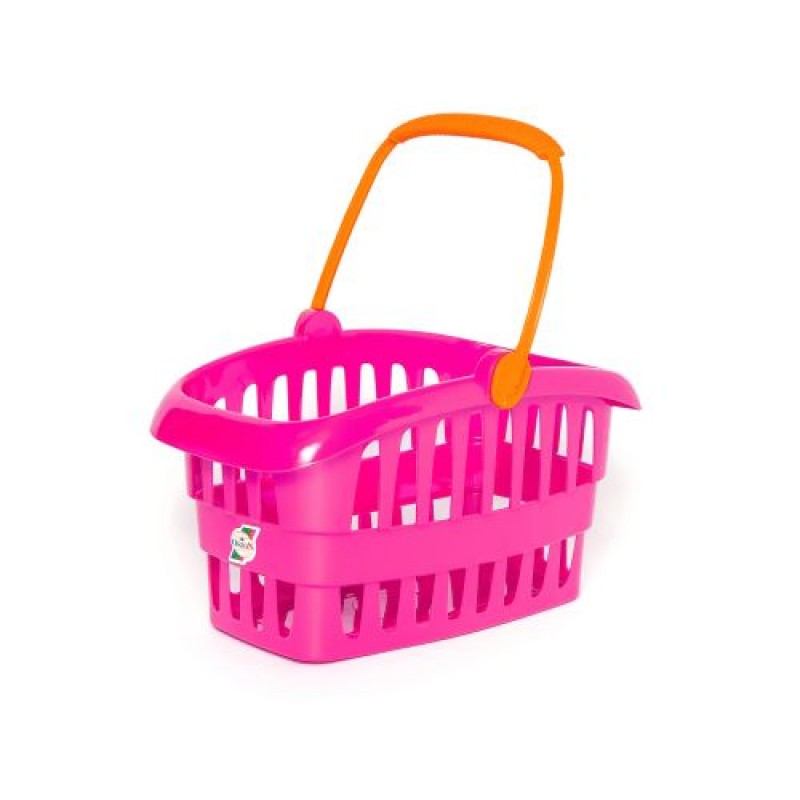 Кошик для покупок (рожева) Пластик Рожевий (104327)