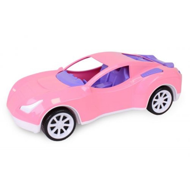 Машинка пластиковая "Спорткар" (розовая) 6351