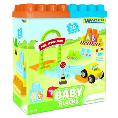 Конструктор "Baby Blocks", 30 дет Пластик Різнобарв'я (113053)
