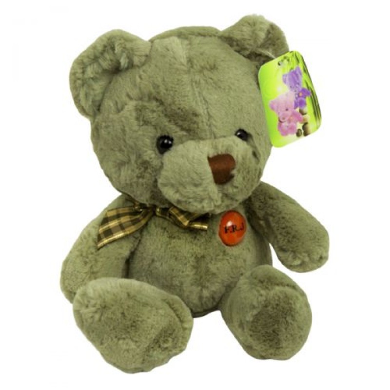 Мягкая игрушка "Медведь", 25 см (зеленый)