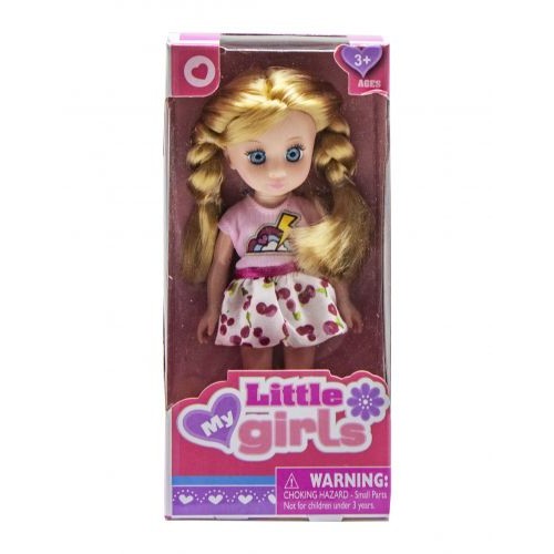 Кукла "Little girls" (розовый) 63007A