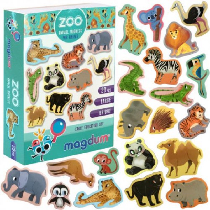 Набор магнитиков "Зоопарк" ML4031-05 EN