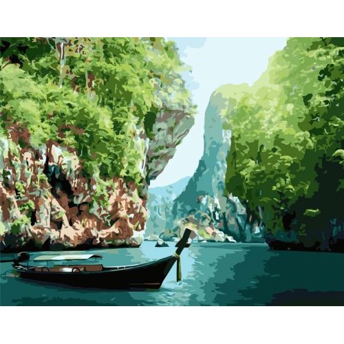 Картина по номерам "Тропическая сказка Краби в Таиланде" ★★★★ VA-1779