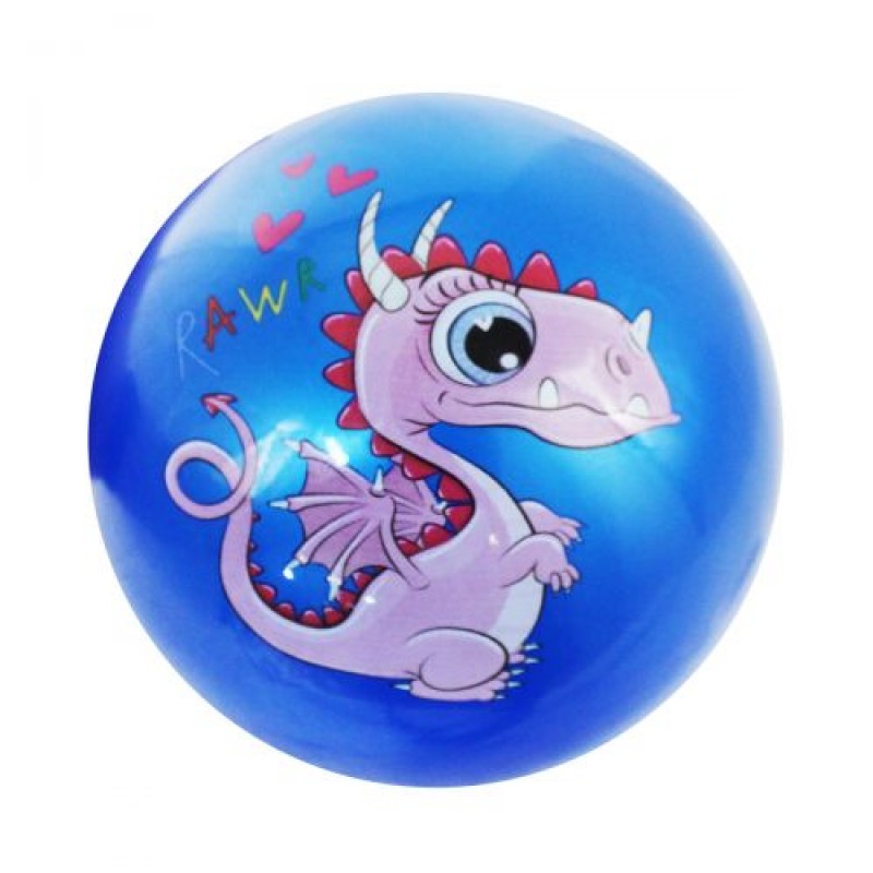 М'ячик "Дракон", синій Гума Синій (165492)