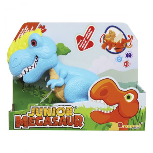 Игрушка джуниор Мегазавр Ти-Рекс, голубой