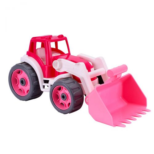 Іграшка "Трактор" Пластик Рожевий (173645)