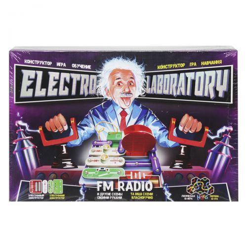 Електронний конструктор "Electro Laboratory. FM Radio" Комбінований Різнокольоровий (177377)