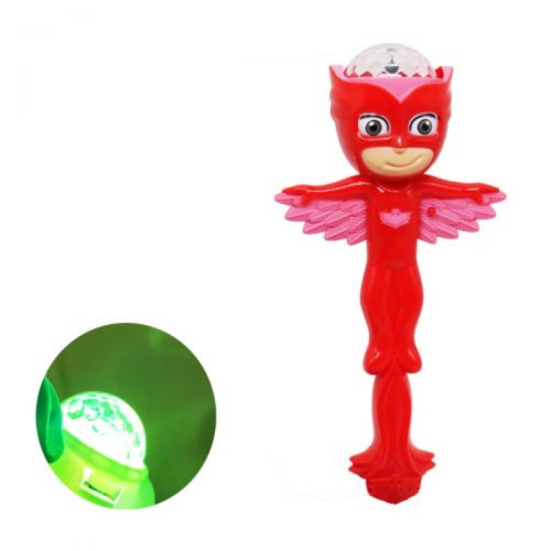 Іграшка "Герої в масках" червоний (на палиці) Пластик Червоний (179419)