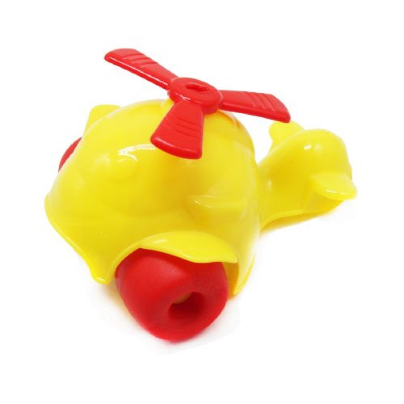 Іграшка-каталка "Вертоліт", жовтий Пластик Жовтий (182319)