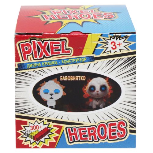Конструктор "Pixel Heroes: Бавовнятко", 457 дет. Пластик Різнобарв'я (197808)