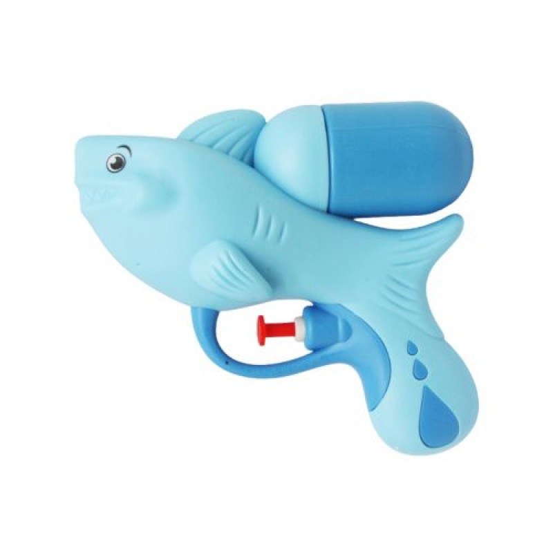 Водяний пістолет "Акула", маленький Пластик Синій (203884)
