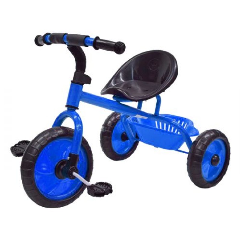 Велосипед дитячий триколісний, синій (транспортувальна упаковка) Комбінований Синій (204292)