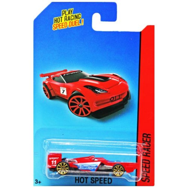 Машинка металева "Speed Racer", вид 5 Метал пластик Червоний (205821)