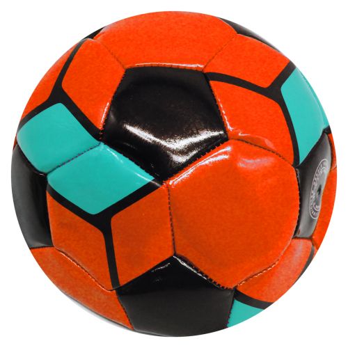 Мʼяч футбольний дитячий №5, помаранчевий (PVC) PVC Різнобарв'я (207043)