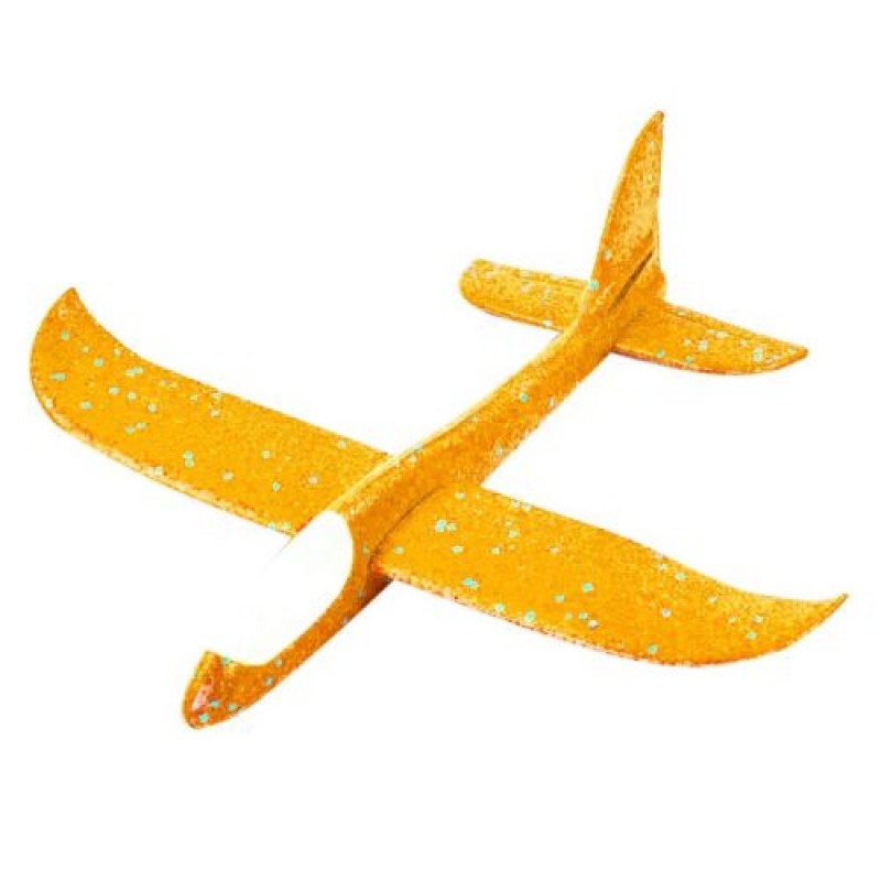 Уцінка. Метальний планер з підсвічуванням "Пенолет" 48 см (помаранчевий) - Відламаний хвіст (215613)