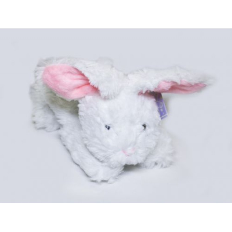 Уцінка. М'яка іграшка Сумка білий заєць 30 см - Не товарний вигляд (217308)