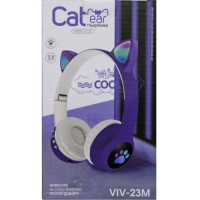 Бездротові навушники "Cat Ears" (фіолетовий) Комбінований Фіолетовий (224125)