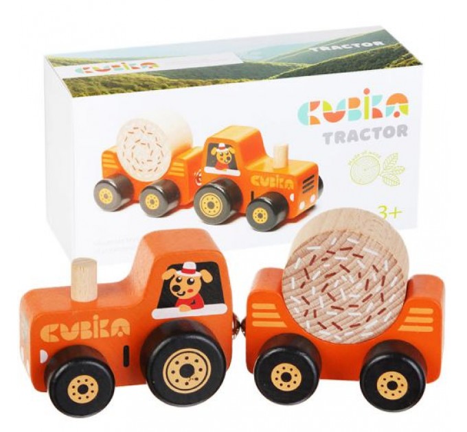 Деревʼяна іграшка "Трактор"/Wooden toy "Tractor" (226843)