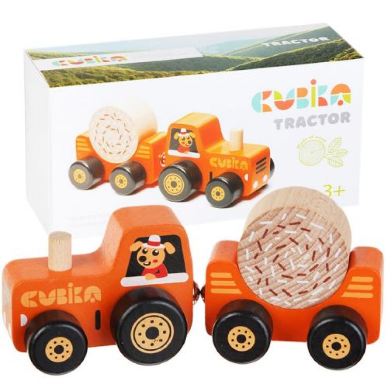 Деревʼяна іграшка "Трактор"/Wooden toy "Tractor" (226843)
