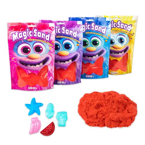 Кінетичний пісок "Magic Sand", 500 г (червоний) Комбінований Червоний (226924)