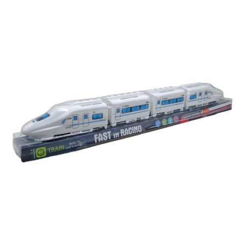 Поїзд на батарейках "Railway Station" (62 см) Пластик Білий (233464)