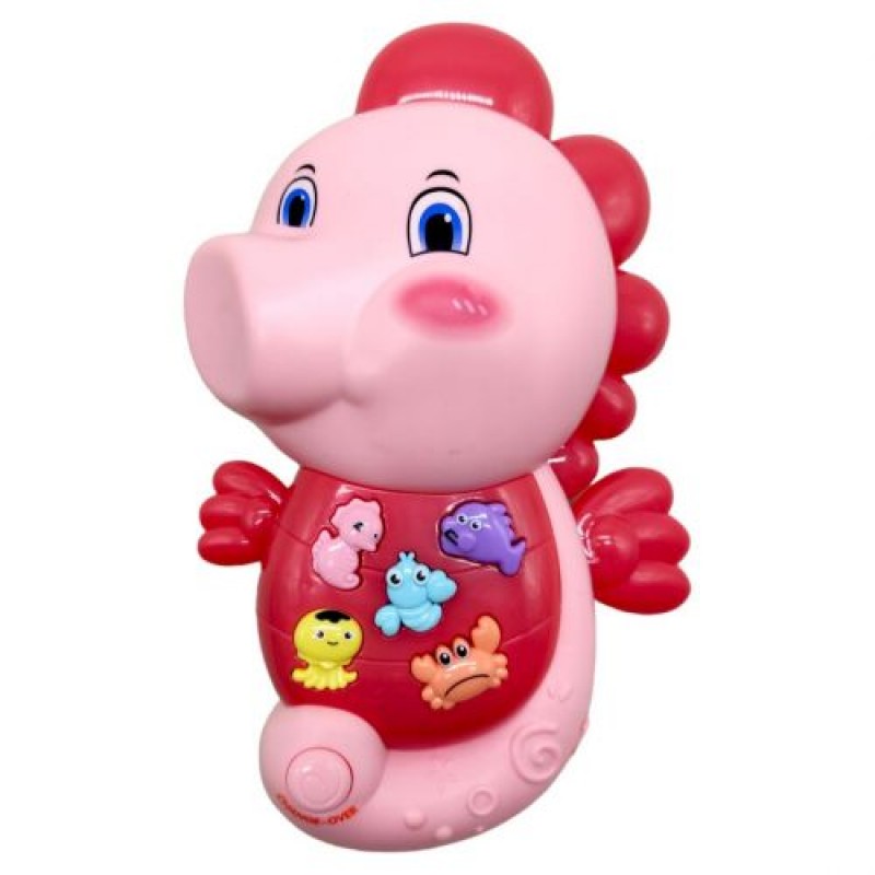 Інтерактивна іграшка "Морський коник", рожевий Комбінований Рожевий (235416)