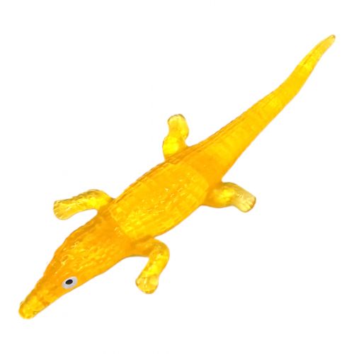 Крокодил-липучка (лизун), 20 см, жовтий Комбінований Жовтий (243411)