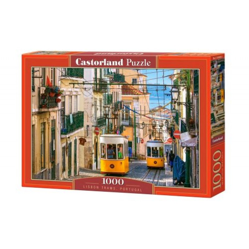 Пазлы "Трамваи Лисабона, Португалия", 1000 элементов