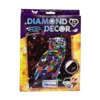 Набор для творчества "Diamond Decor: Бриллиантовая сова" DD-01-09