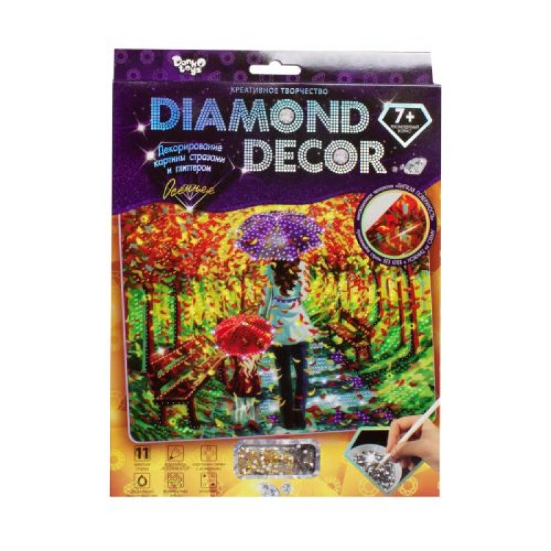 Набір для творчості "Diamond Decor: Осінь" Комбінований Різнобарв'я (56110)