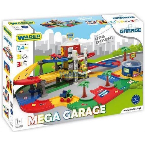 Мега гараж Пластик Різнобарвний (57879)