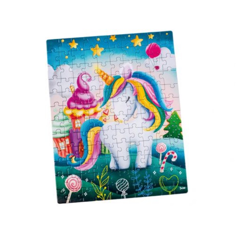 Пазли "Little cute unicorn", 120 елем. картон Різнобарв'я (210927)