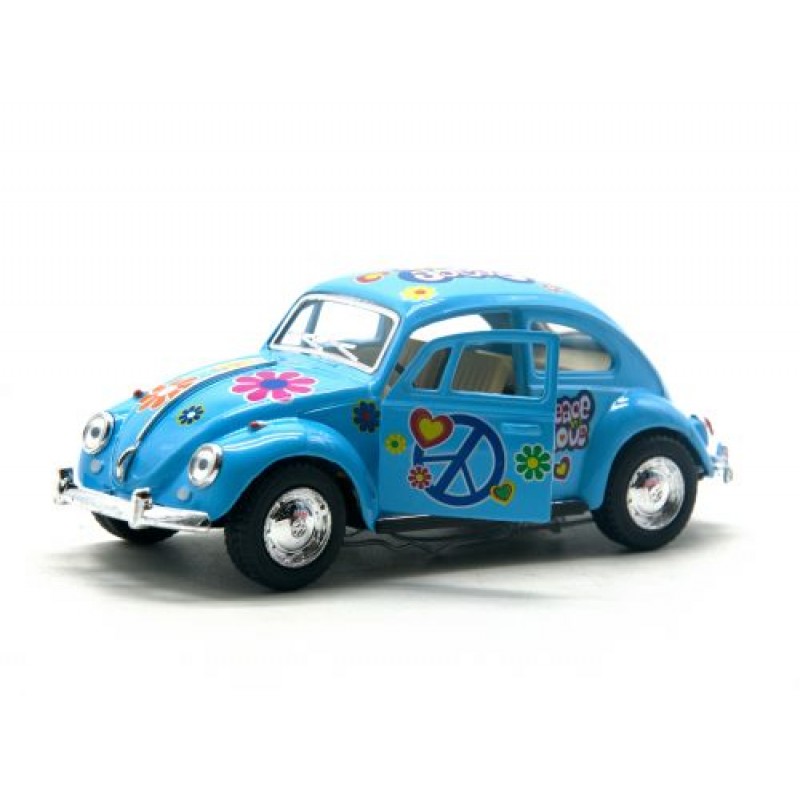 Машинка "Volkswagen Beetle" (блакитна) Метал пластик Блакитний (108920)